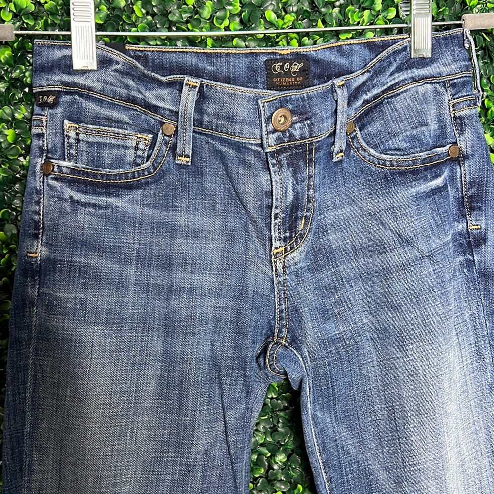 Citizens Of Humanity Dita Petite Bootcut Size 26 light medium wash - Picture 3 of 12